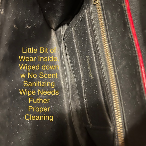 Vintage Style Craft Miami Bright Red Patent Lthr Style Purse w 1 carry handle. - Picture 12 of 13